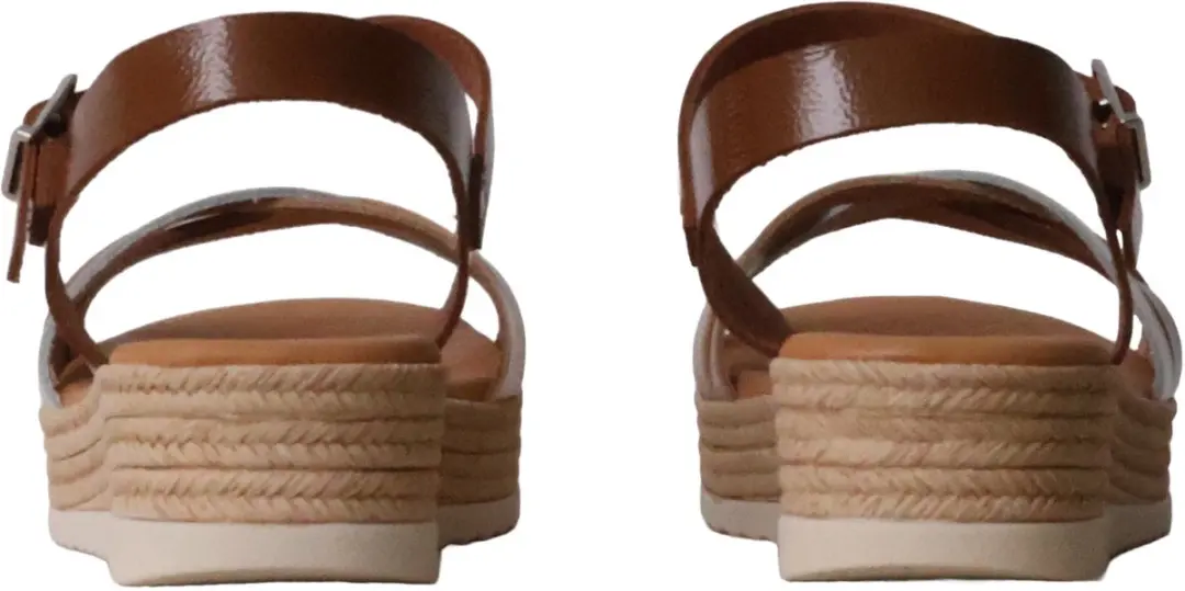 Leren sandalen