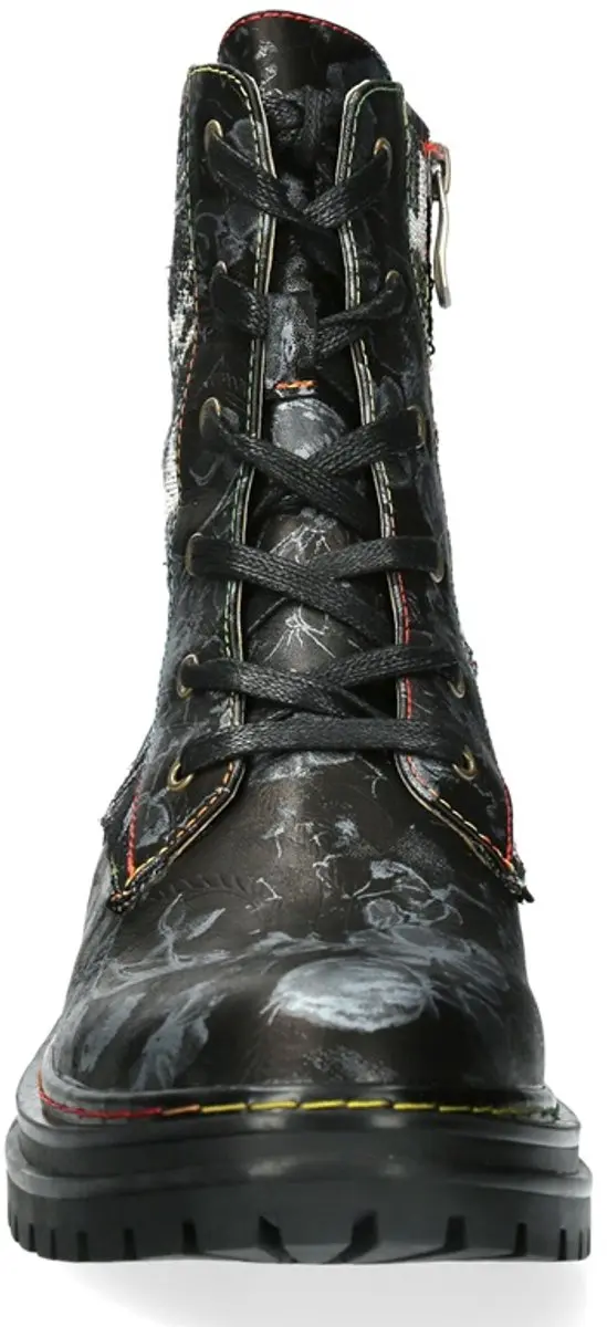 Laura Vita KANDYO 24 Veterboots - Zwart - afbeelding 2 van 6