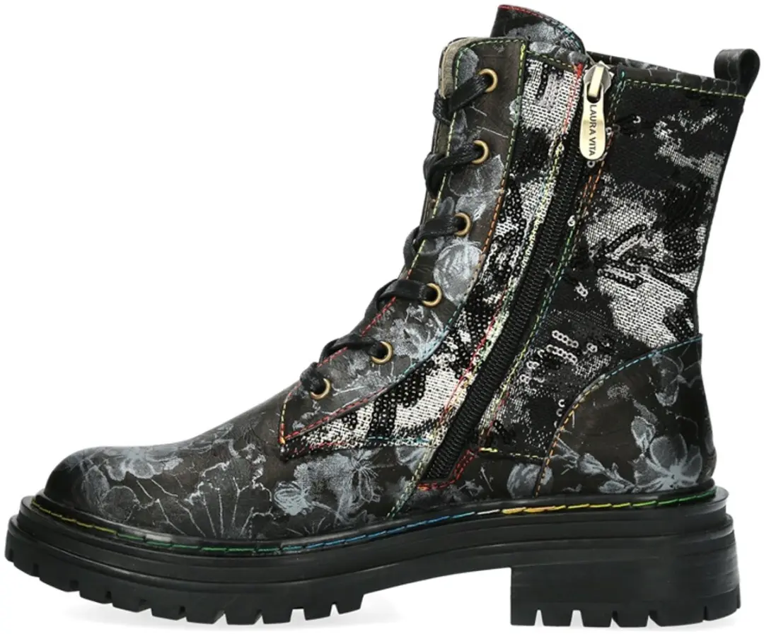 Laura Vita KANDYO 24 Veterboots - Zwart - afbeelding 6 van 6