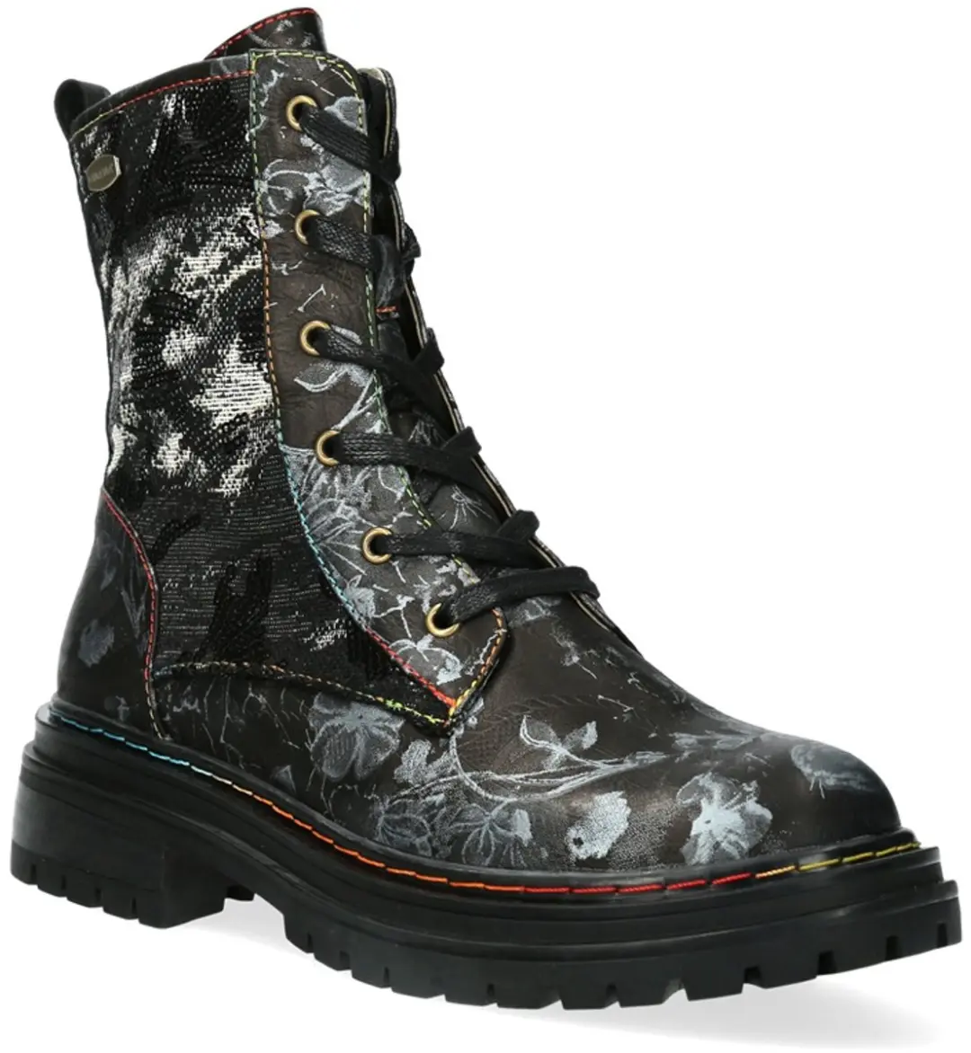 Laura Vita KANDYO 24 Veterboots - Zwart - afbeelding 4 van 6