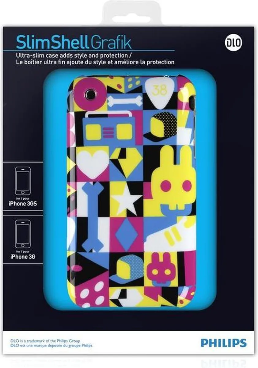 Philips DLM68025D/1B iPhone Hoesje - Meerkleurig