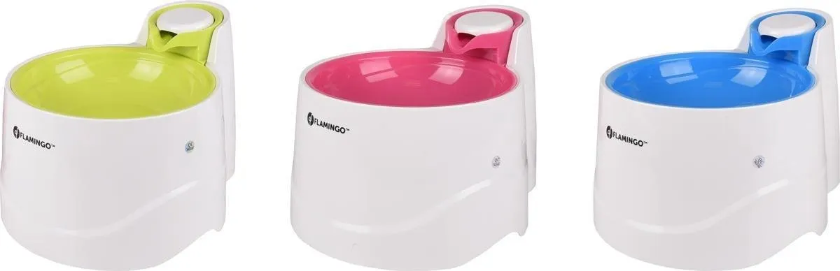 Flamingo Bellagio Drinkfontein Kat - 2L - Blauw