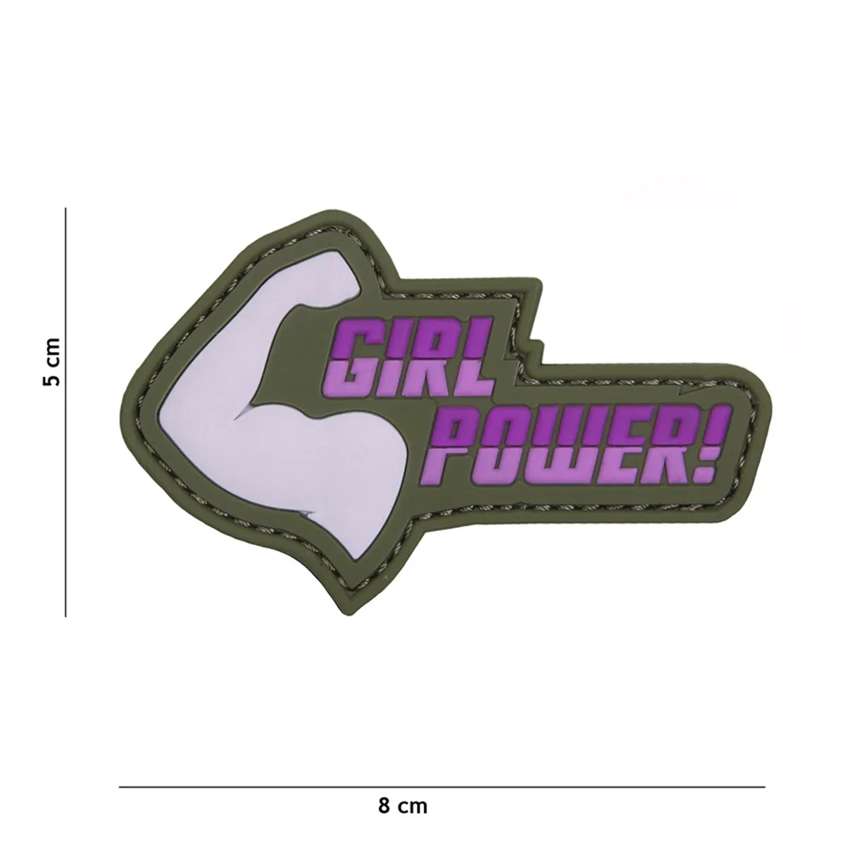 101 Inc Embleem 3D Girl Power Roze