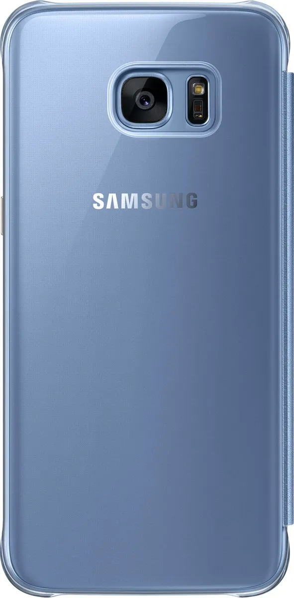 Samsung Clear View Cover EF-ZG935CLEGWW - Blauw