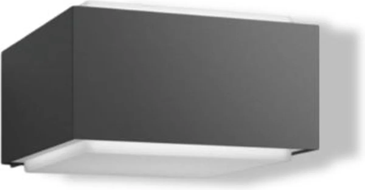 Philips LED Hedgehog Muurlamp - Antraciet