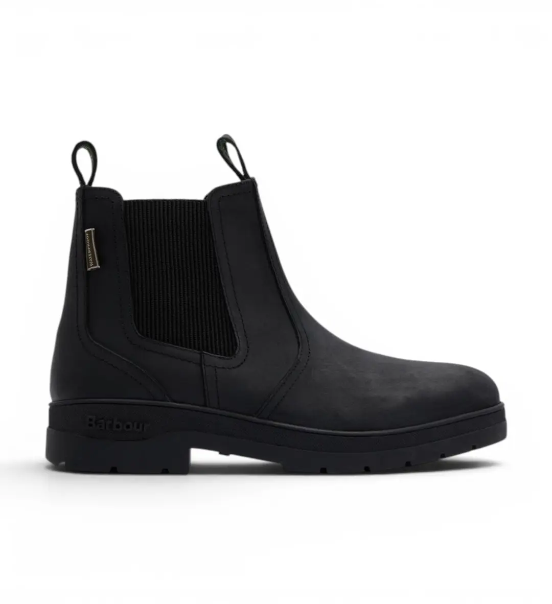 Barbour Chelsea laarzen van zwart Turnbull leer