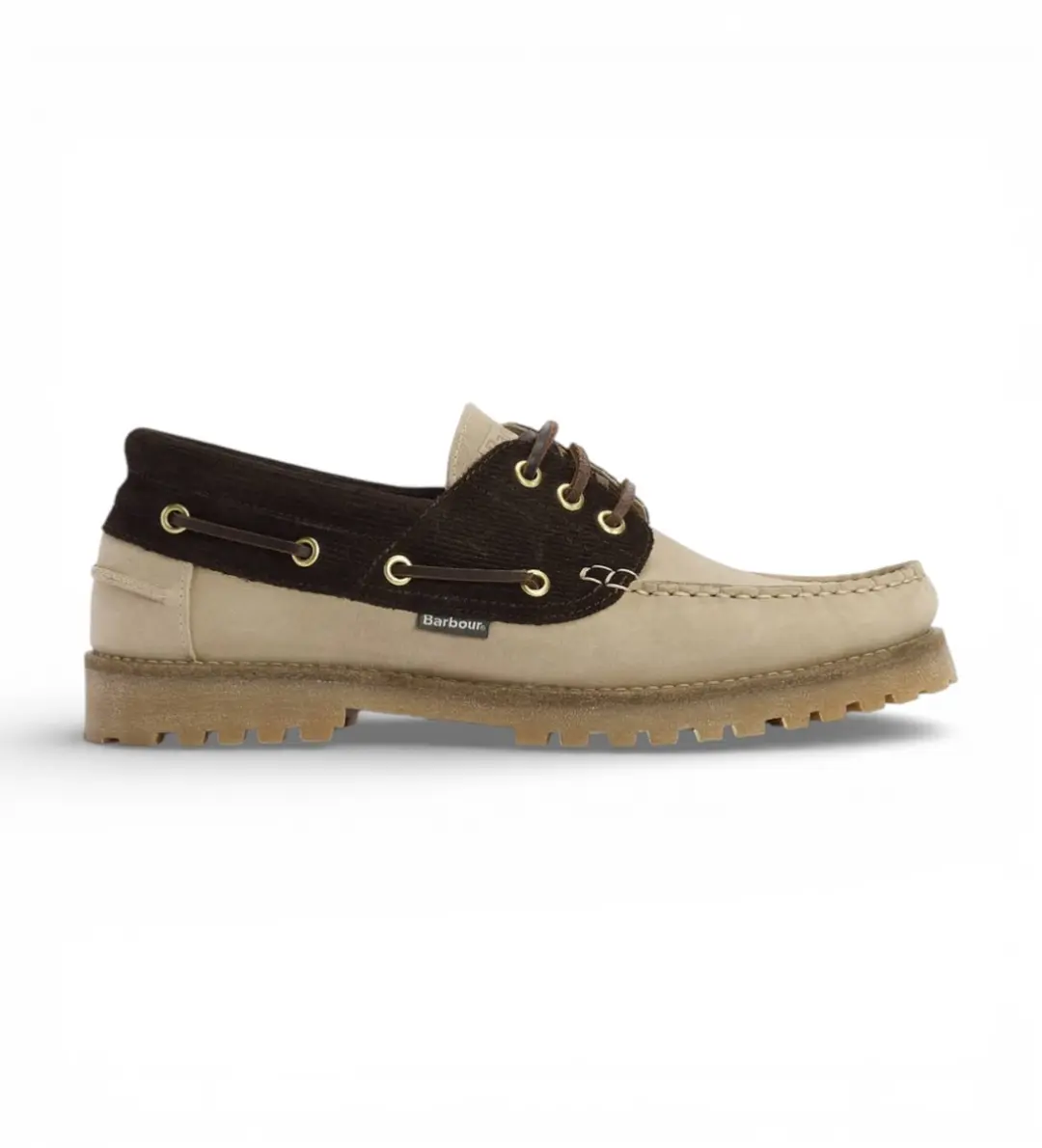 Barbour Deck Boat schoenen bruin