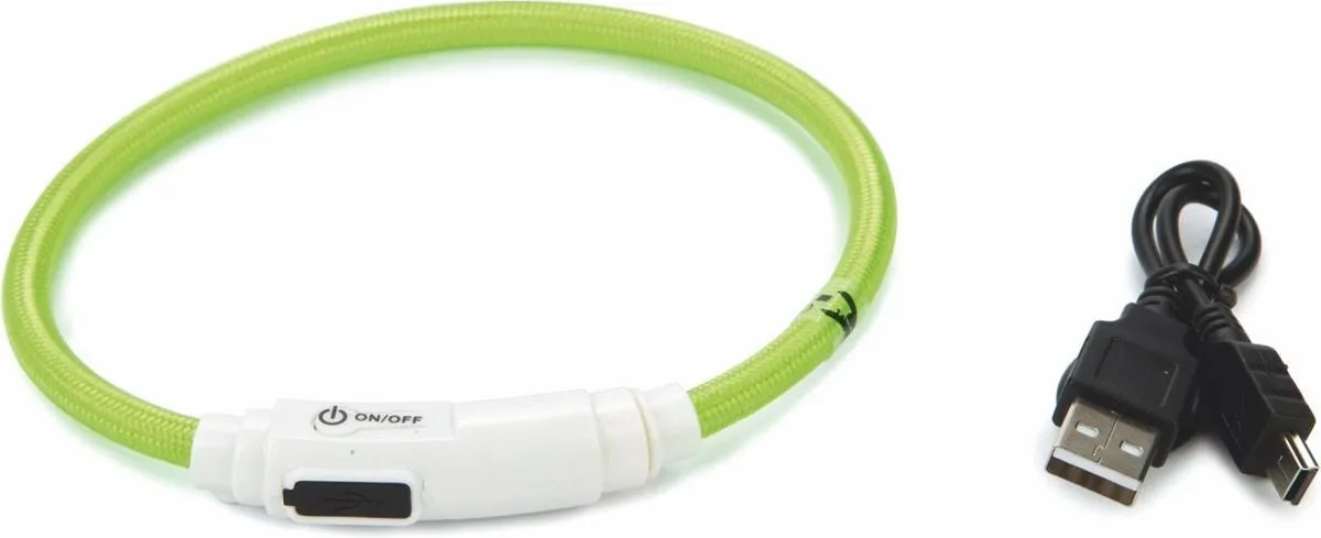 Beeztees Nylon Safety Gear Halsband USB Flashix