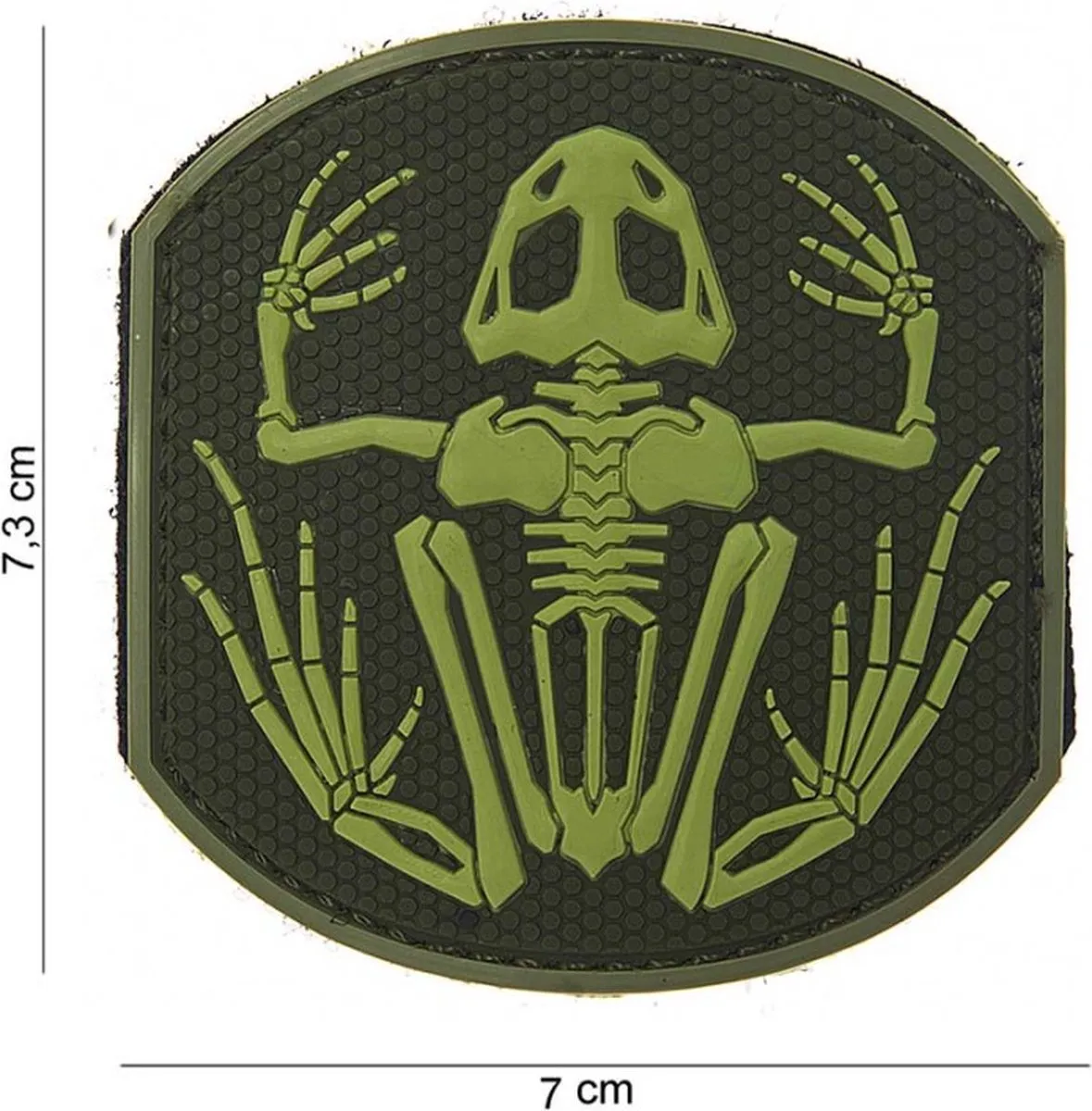 101 Inc Embleem 3D PVC 3 Frog Skeleton