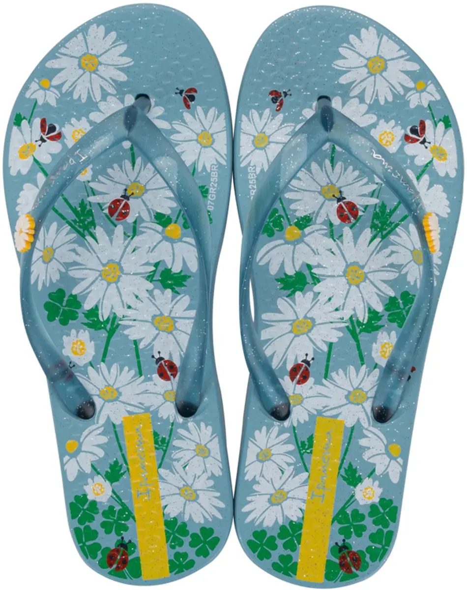 Ipanema Garden Shine Kids Teenslippers Blauw - afbeelding 2 van 6