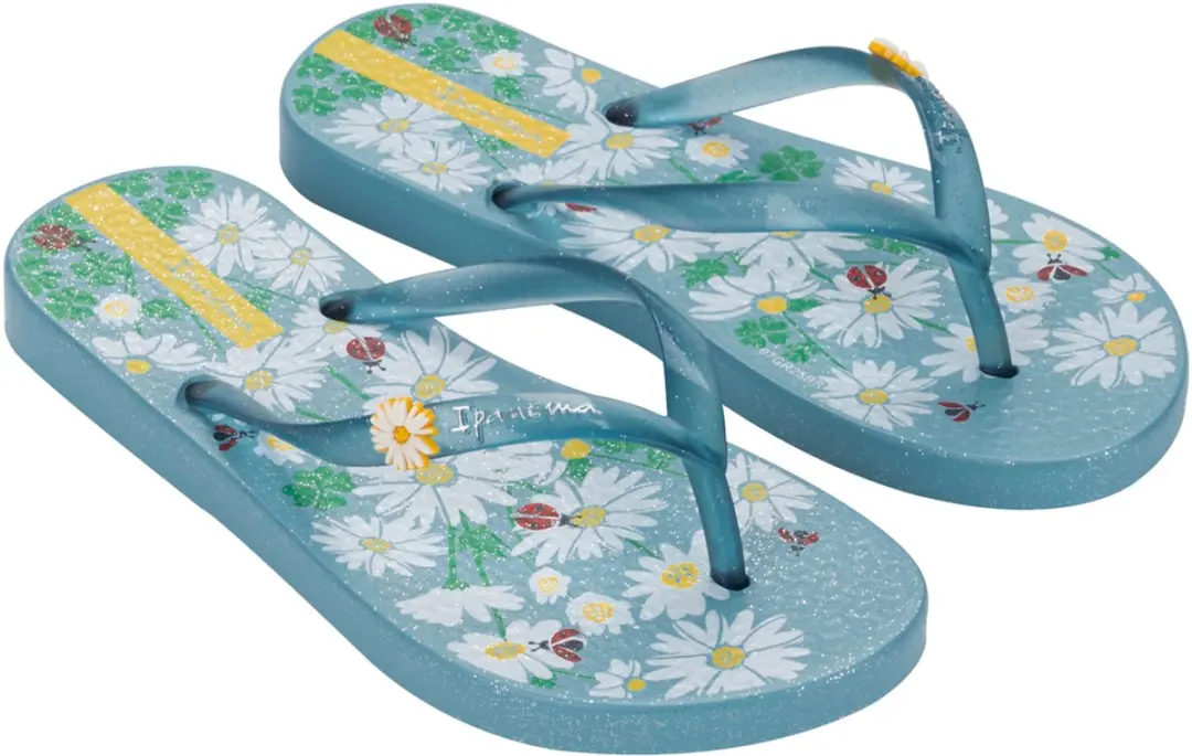 Ipanema Garden Shine Kids Teenslippers Blauw