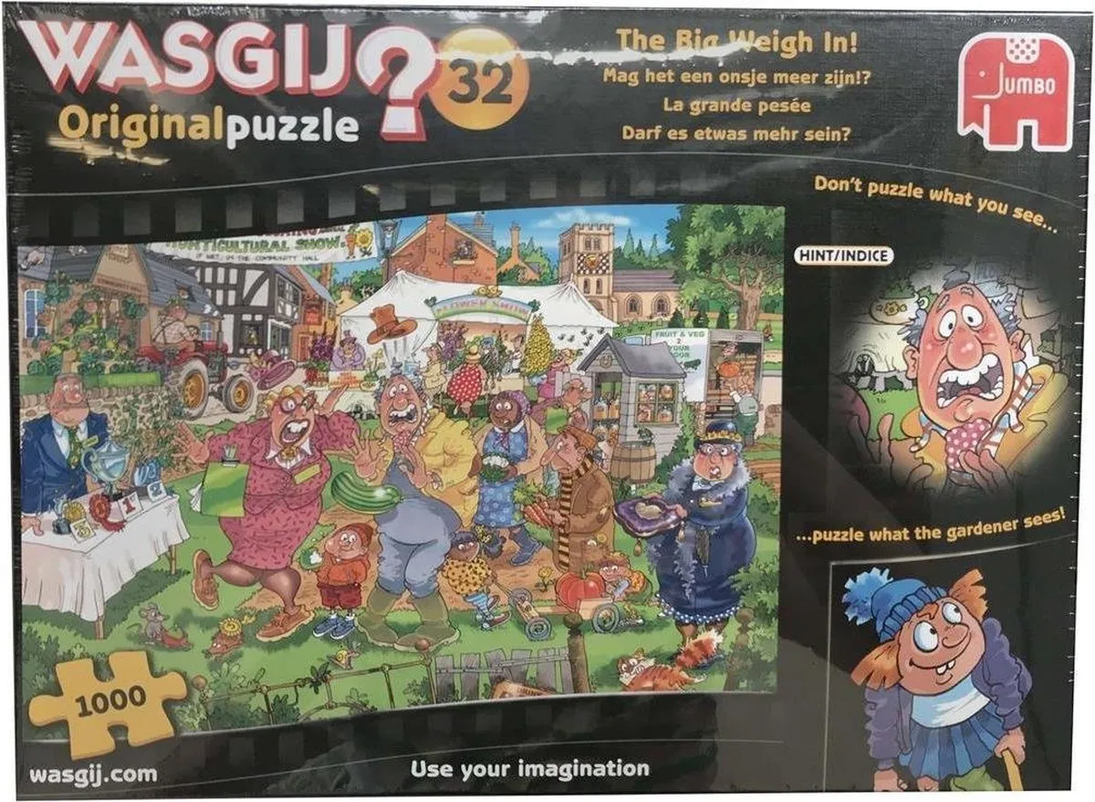 Wasgij Original 32 1000 Puzzeldelen - Multicolor