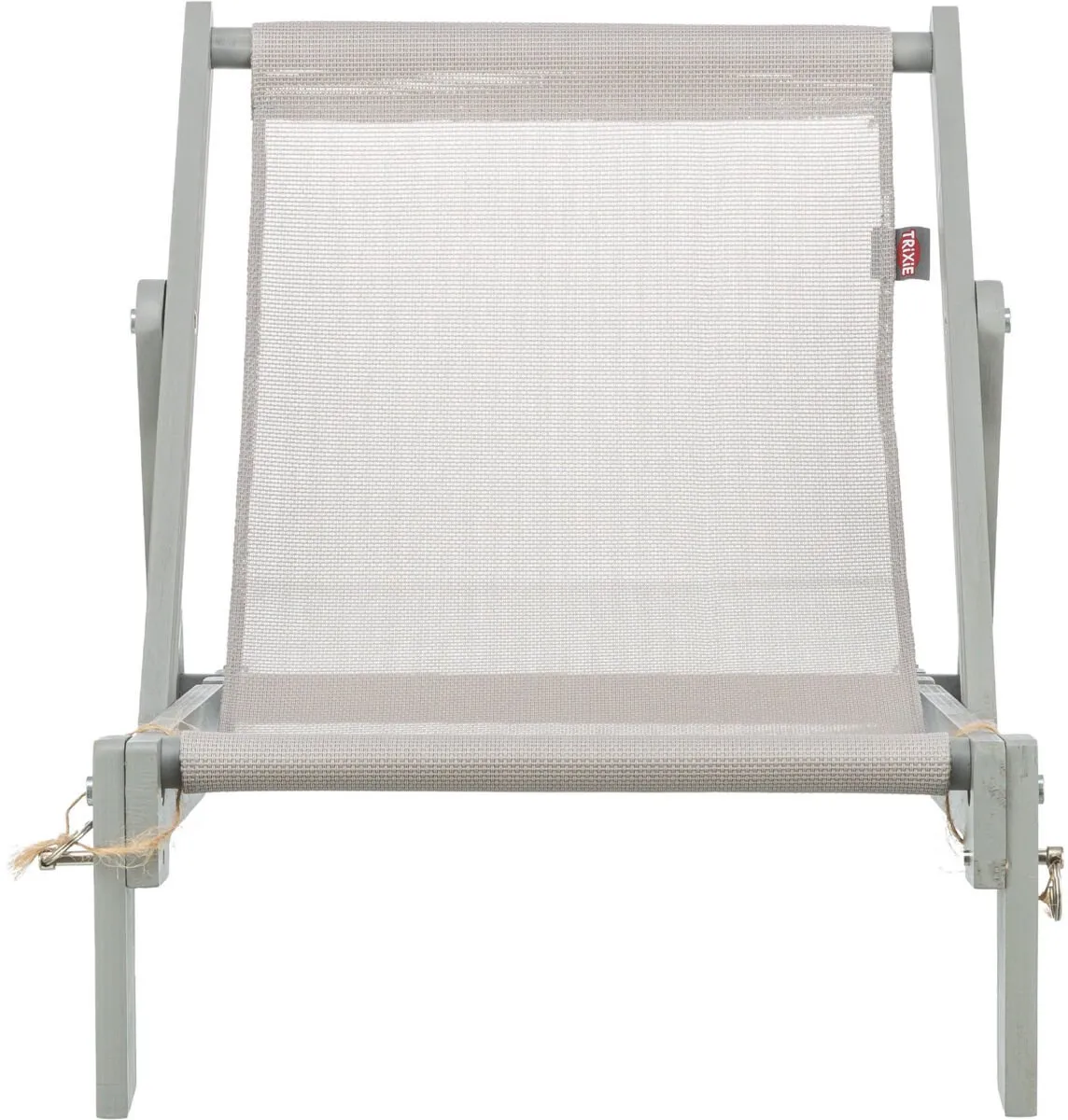 Trixie Kattenstrandstoel Hout - 15kg - Grijs
