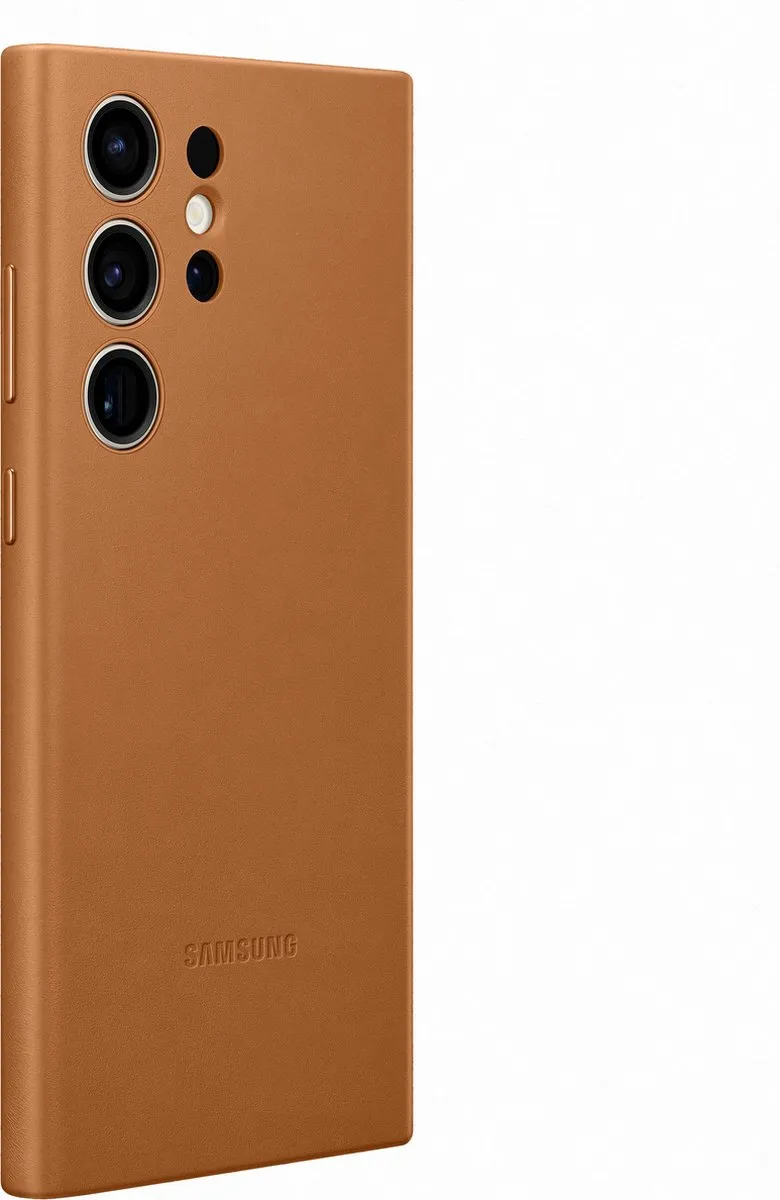 Samsung Leather Cover EF-VS918LAEGWW - Oranje