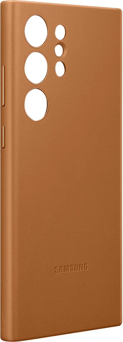 Samsung Leather Cover EF-VS918LAEGWW - Oranje