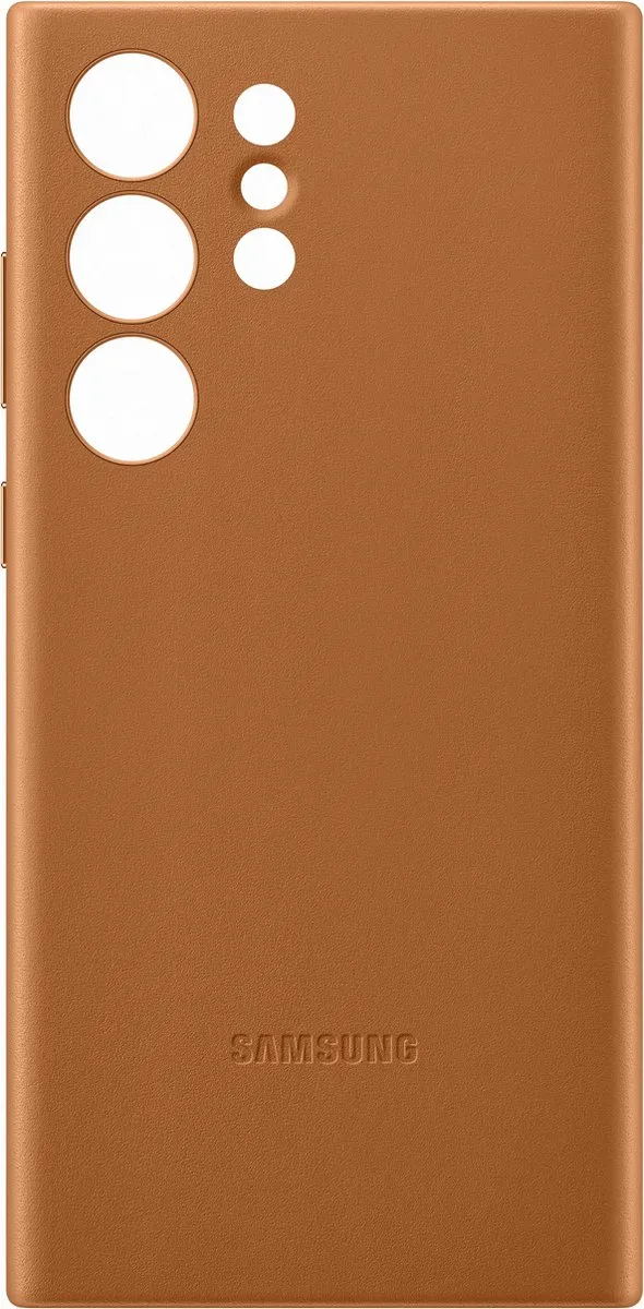 Samsung Leather Cover EF-VS918LAEGWW - Oranje