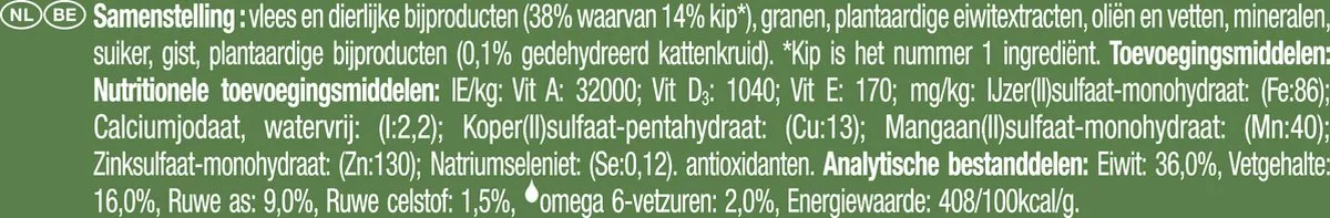 Felix Naturally Delicious Kattensnacks Kip & Kattenkruid - 6x180g
