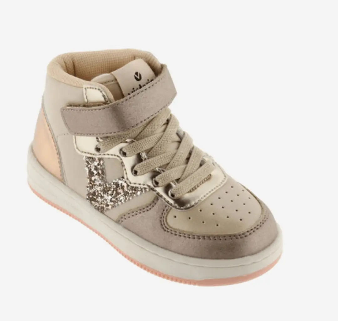 Victoria Meisjes Sneaker High Platino