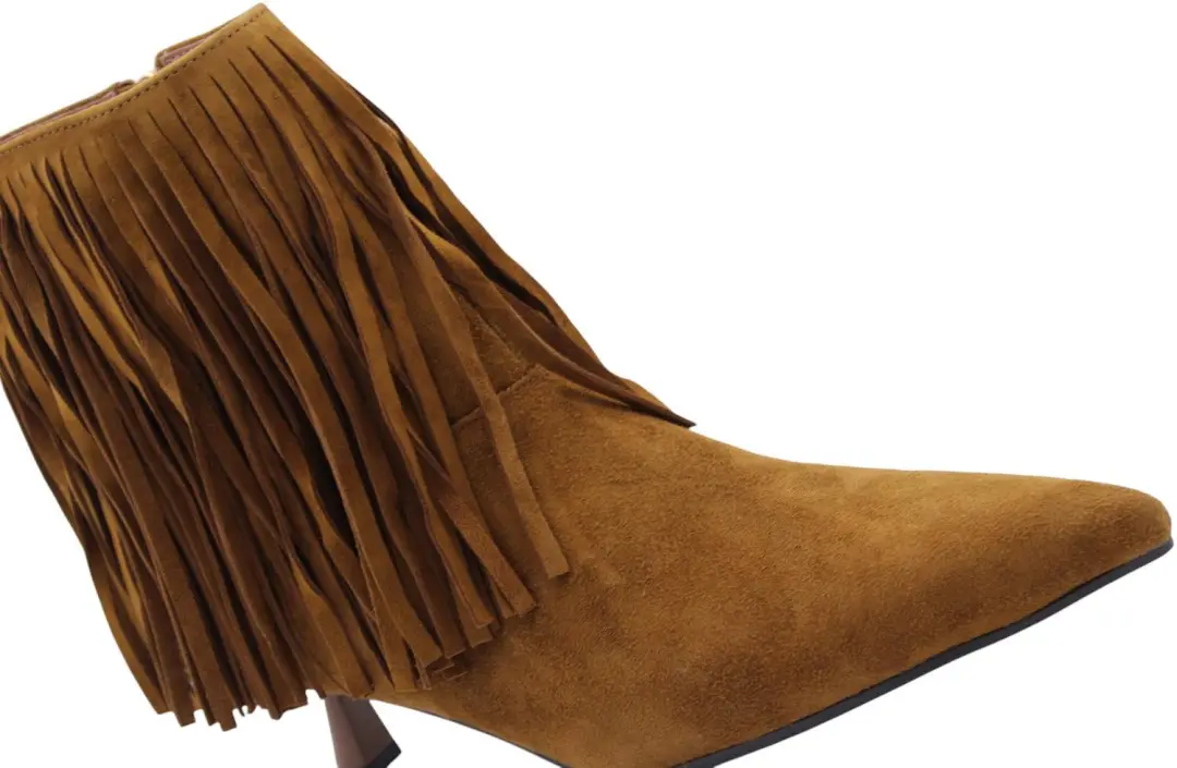 BiBi Lou 602t60vk Enkellaarsjes Camel - afbeelding 2 van 6