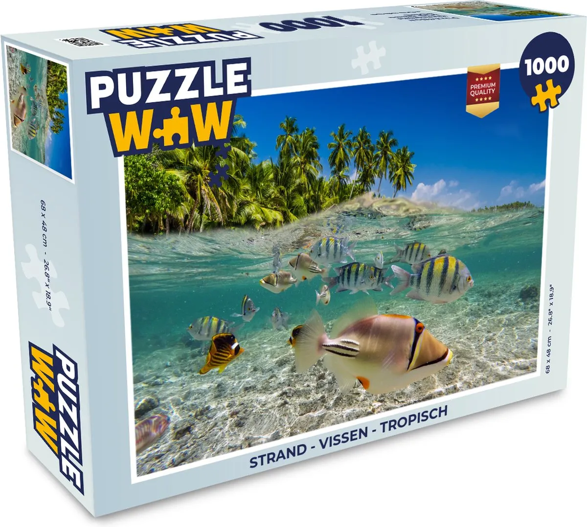 PuzzleWow Legpuzzel 1000 Stuks