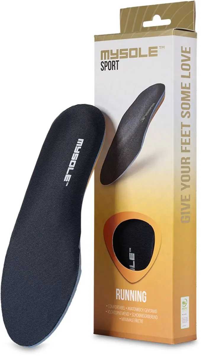 MYSOLE Sport Running inlegzolen - Veelkleurig - afbeelding 5 van 6