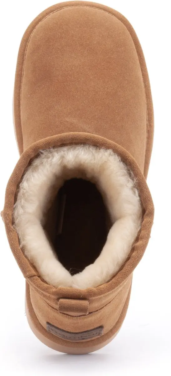 Warmbat Wallaby Suede Dames laarzen Cognac - afbeelding 3 van 6