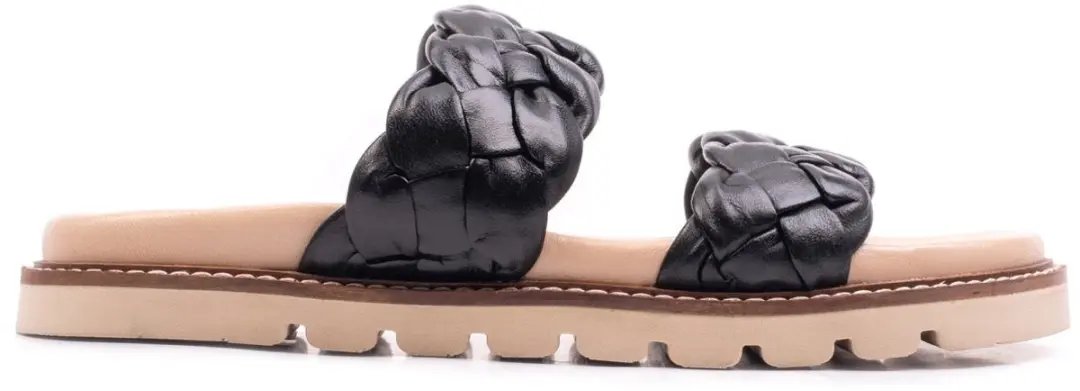 Cafe Moda nura sandalen dames zawart leer