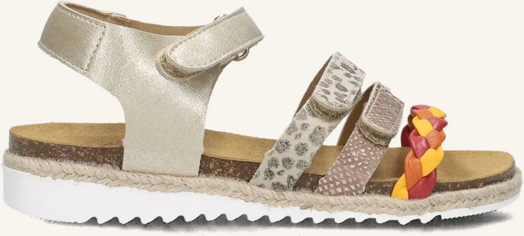 Develab 44332 Sandalen - Meisjes - Goud - Maat 28