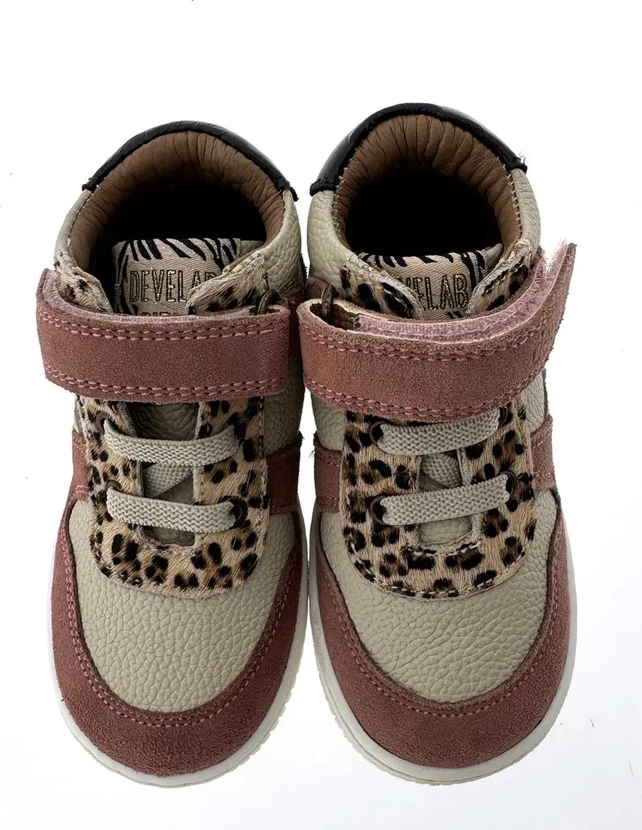 Develab Firststep Veter Boots - Roze - 19 - afbeelding 3 van 4