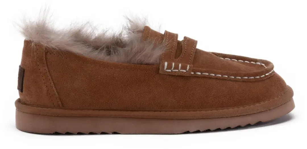 Warmbat Mildura suede TW Cognac Dames Loafers
