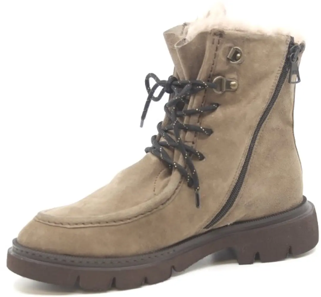Piedi Nudi Gite 01.02 Enkellaarzen - Taupe - Wijdte G - afbeelding 2 van 6