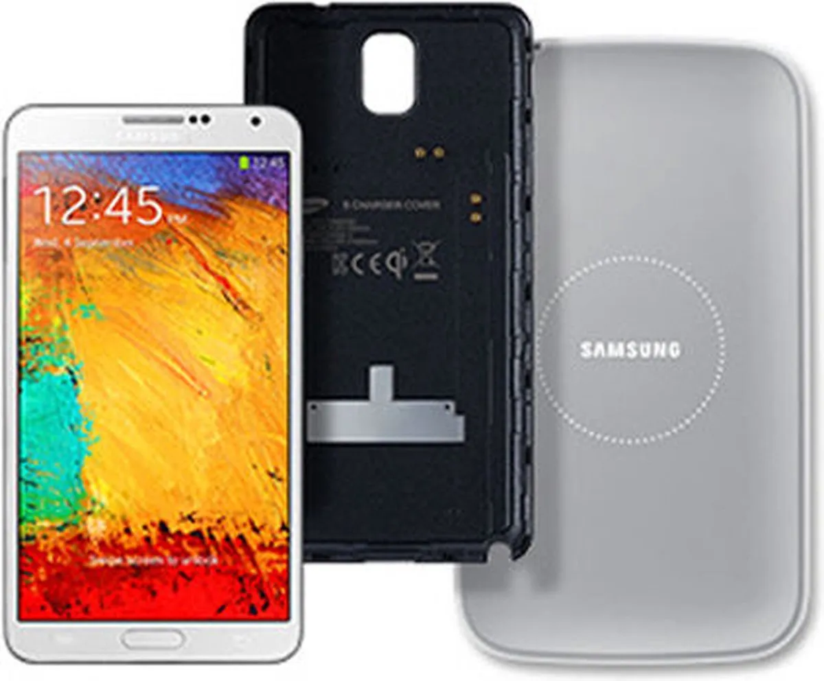 Samsung Wireless Charging Cover Galaxy Note 3 - Zwart