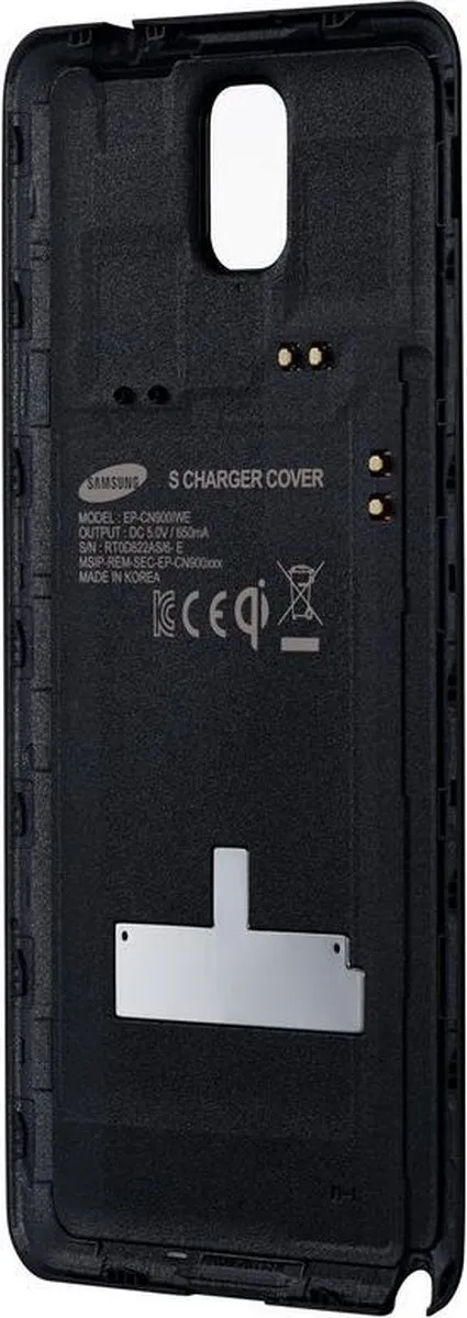 Samsung Wireless Charging Cover Galaxy Note 3 - Zwart - afbeelding 6 van 6