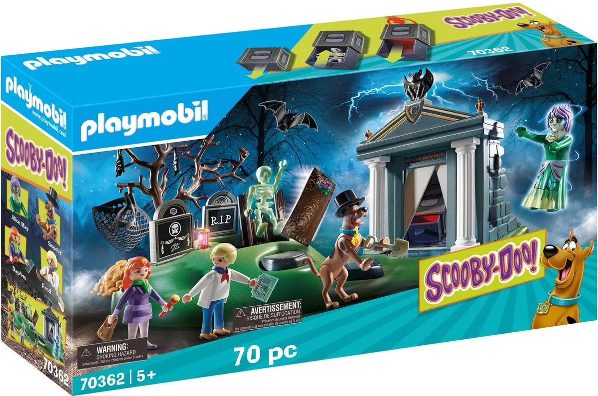 Playmobil Scooby-Doo! Op het Kerkhof 70362