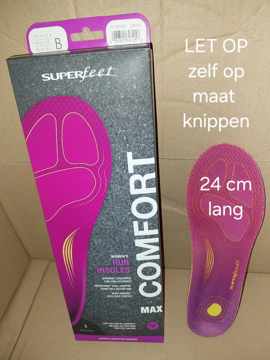 Superfeet Comfort MAX 34-36