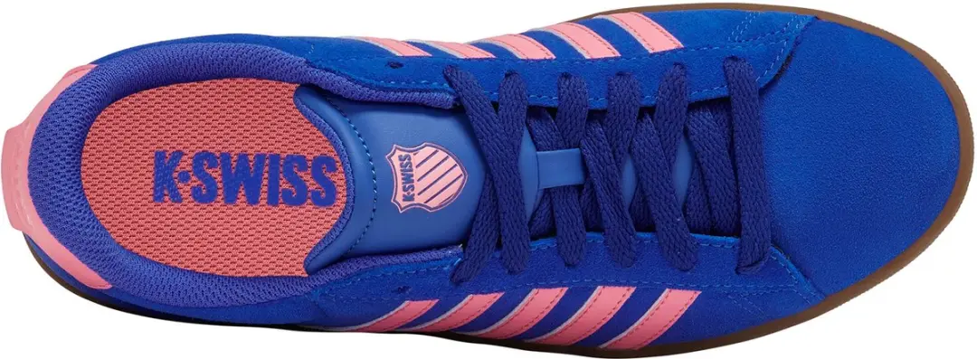 K-Swiss Court Tiebreak II SDE damessneakers - Blauw - afbeelding 6 van 6