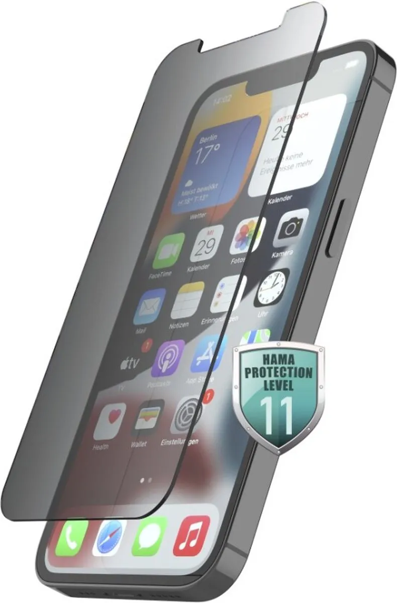 Hama Privacy Beschermglas iPhone 14 Pro