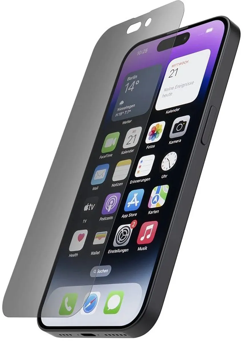 Hama Privacy Beschermglas iPhone 14 Pro