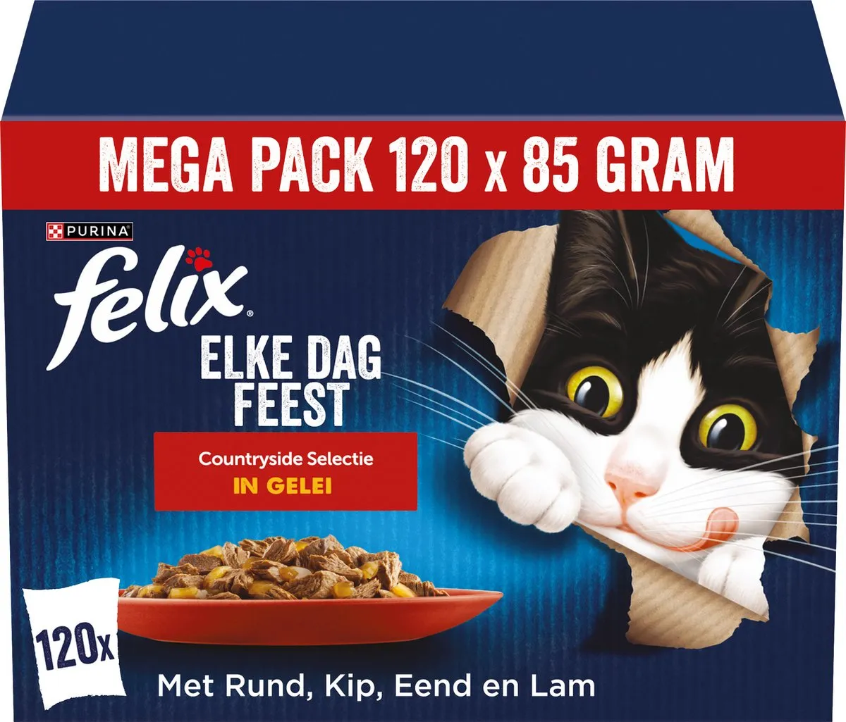 Felix Elke Dag Feest Countryside Selectie Natvoer