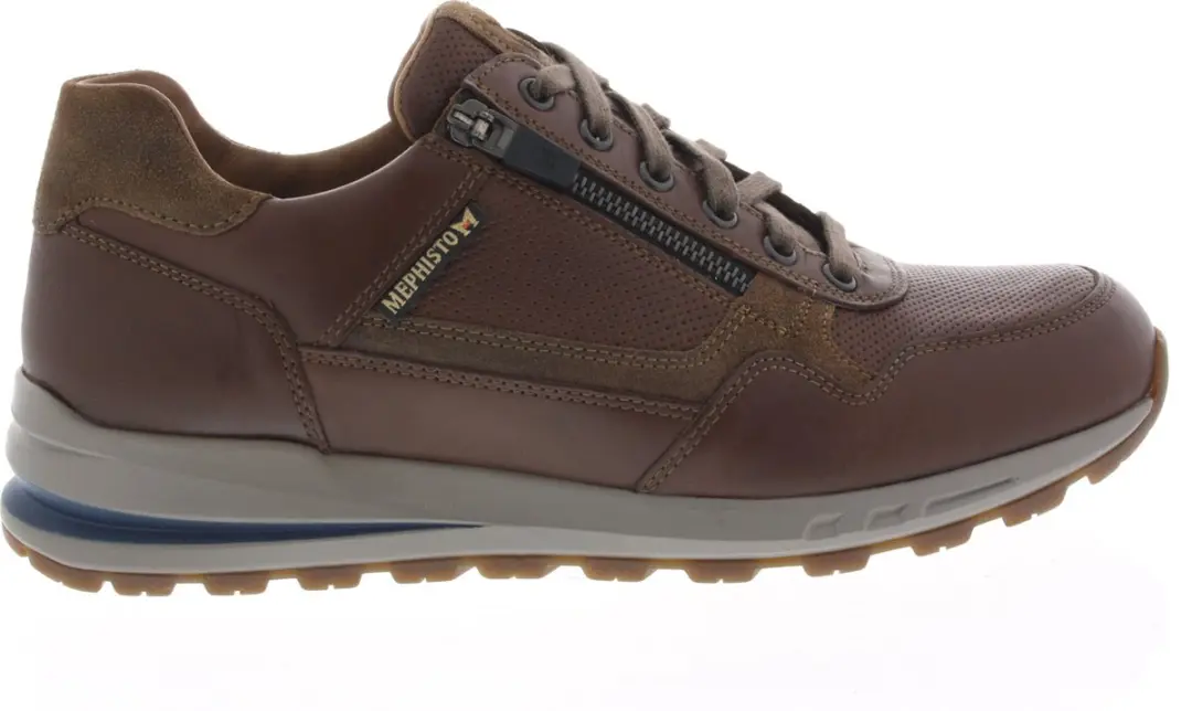 Heren Veterschoenen Mephisto Bradley Chestnut Cognac