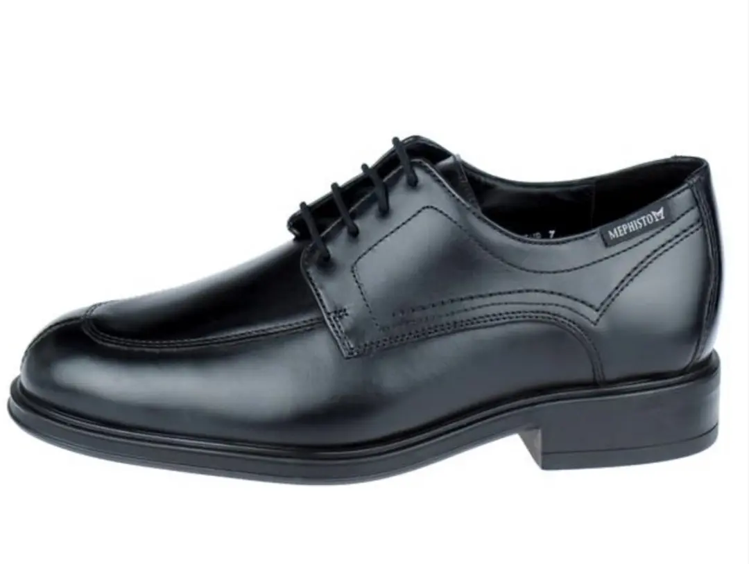 Mephisto Korey Herenschoen - 44 - Zwart - afbeelding 2 van 3
