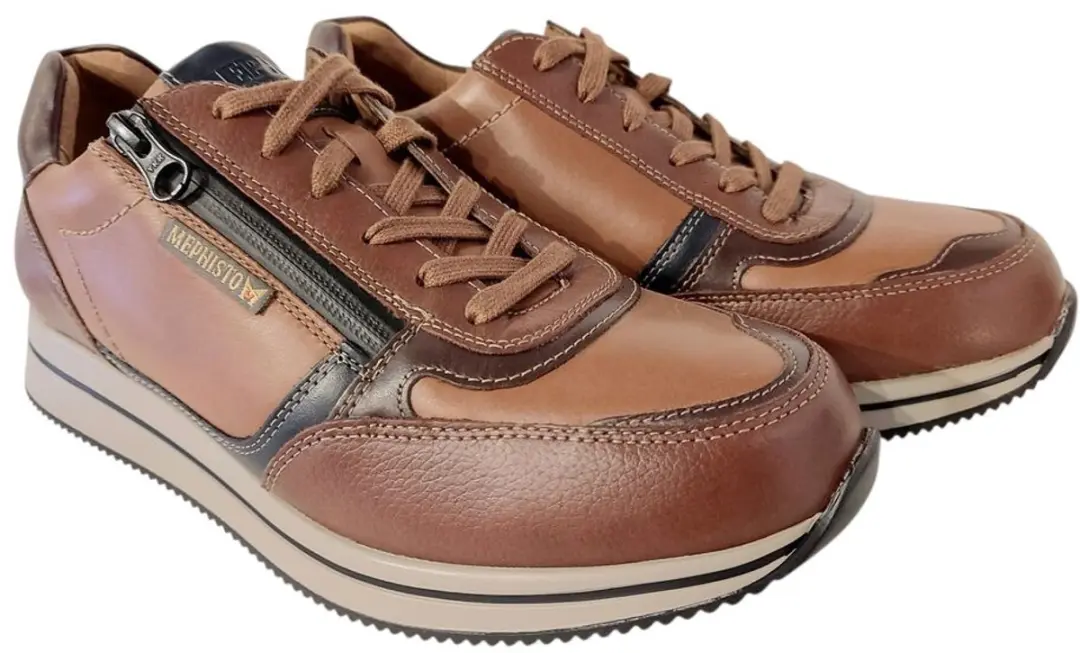 Mephisto Sneaker Gilford Hazelnut - afbeelding 2 van 2