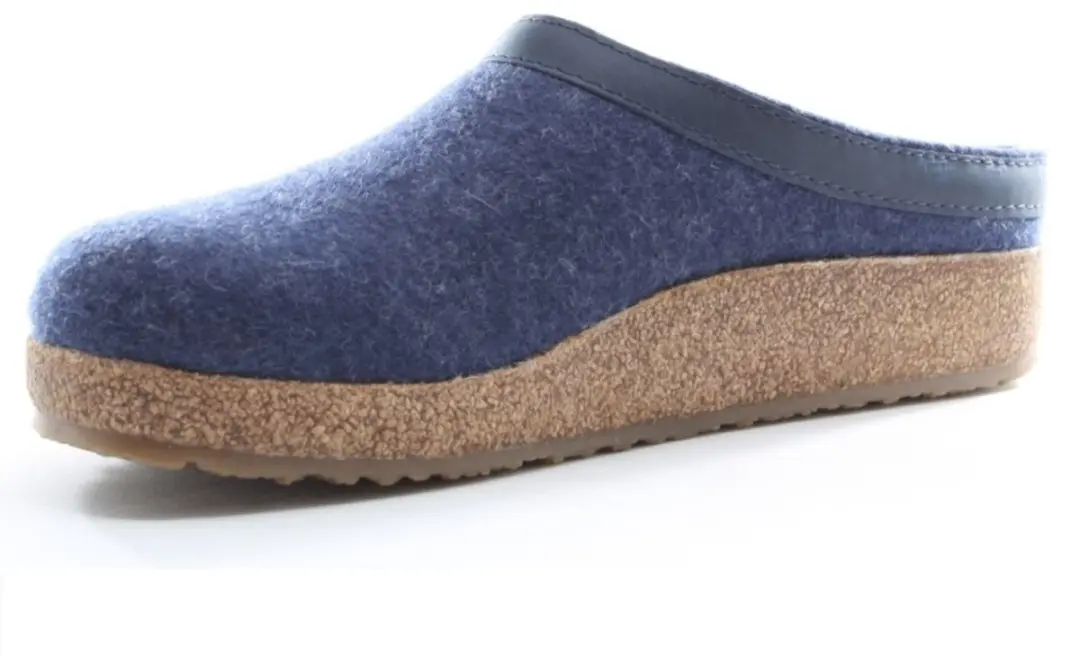 Haflinger Grizzly Torben Pantoffels Dames Heren - Maat 43 - Jeans - afbeelding 3 van 6