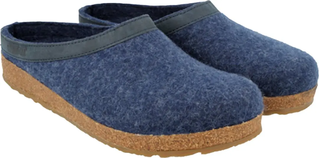 Haflinger Grizzly Torben Pantoffels Dames Heren - Maat 43 - Jeans - afbeelding 5 van 6