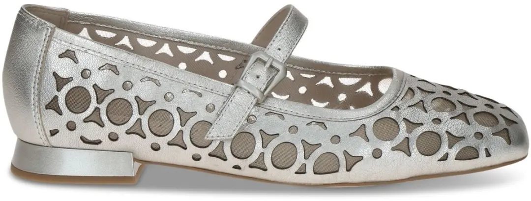 Caprice 9-22511-46 Ballerina - metallic - maat 39 - afbeelding 2 van 5