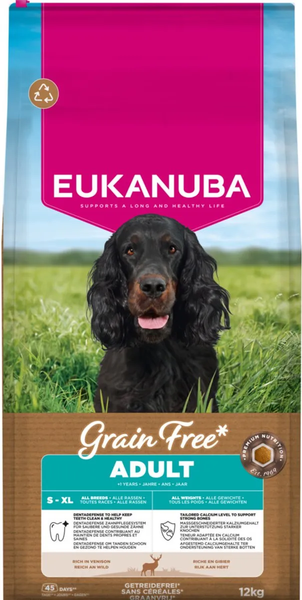 Eukanuba Grain Free Adult Hondenvoer Droog