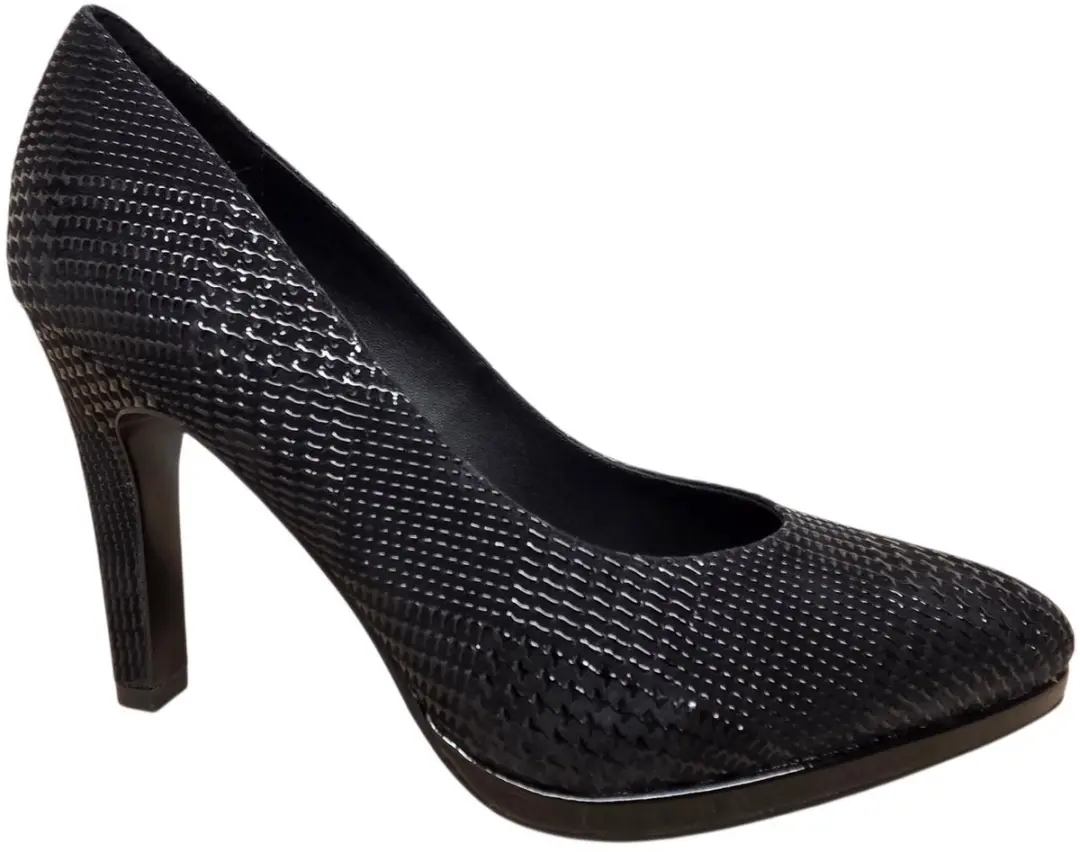 Peter Kaiser Pumps 9-9-72445-44 001 Zwart Leer 39