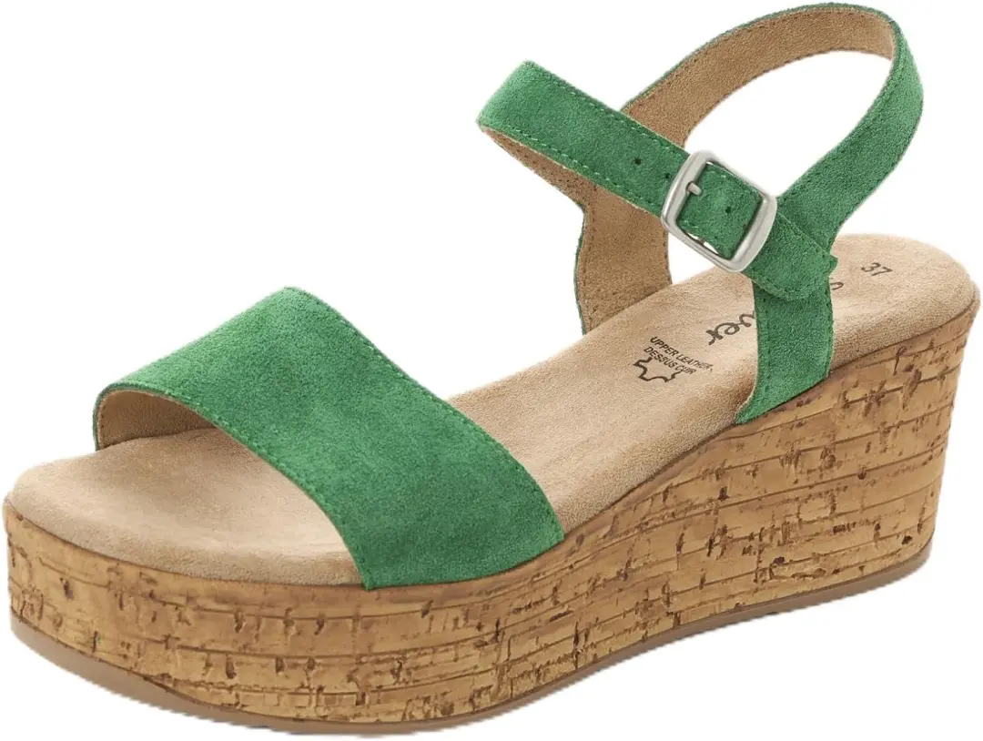 s.Oliver Dames Sandalen 5-28313-44 Groen Maat 39