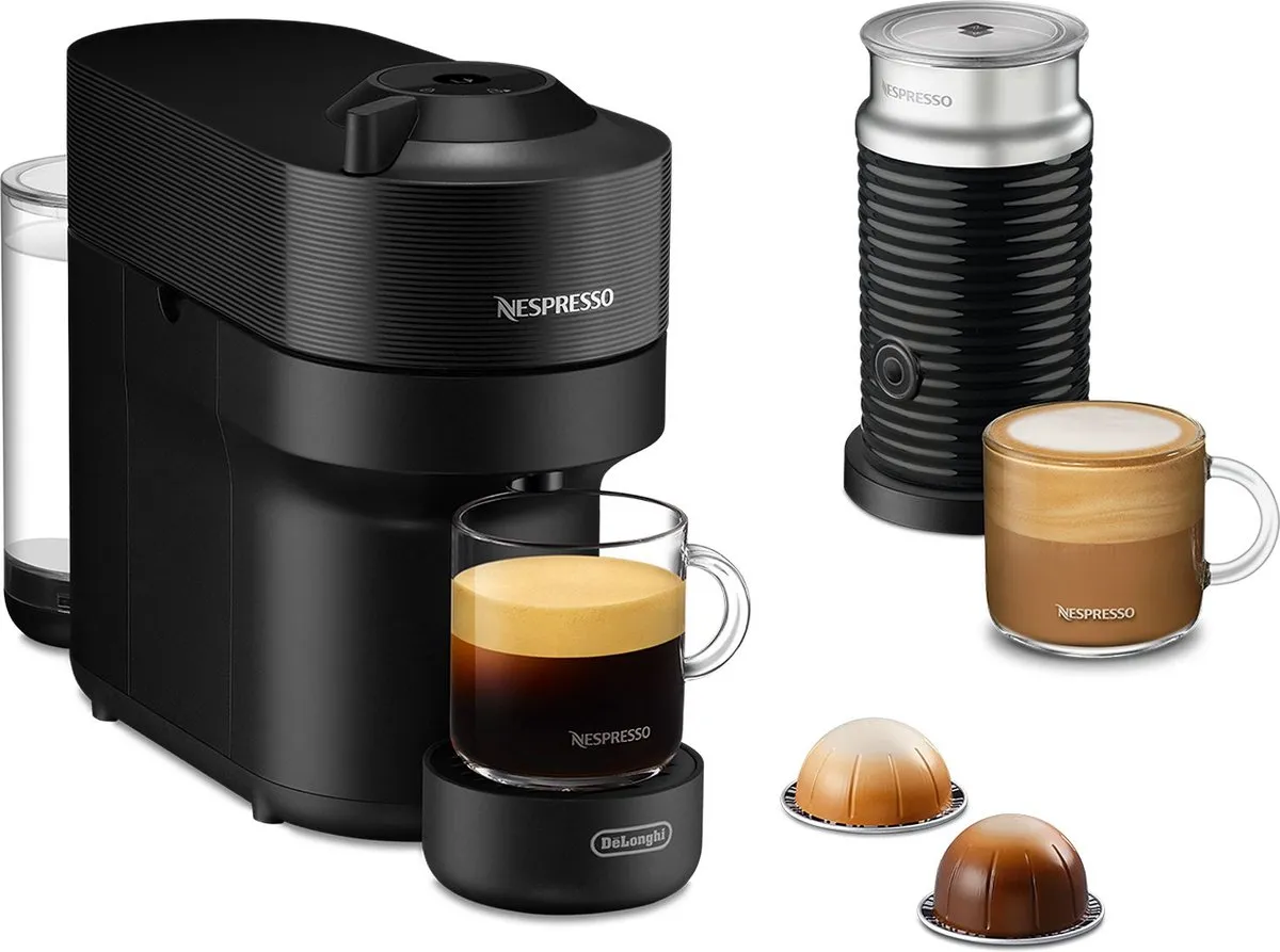 De'Longhi Nespresso Vertuo Pop & Milk ENV90.BAE - Koffiecupmachine - Zwart
