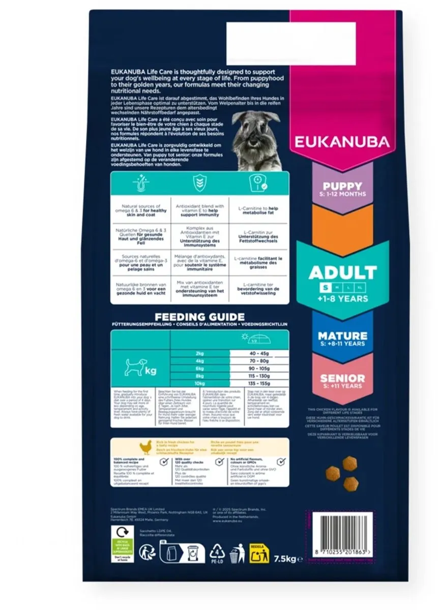 Eukanuba Dog Adult Small Breed Kip Hondenvoer 12kg
